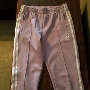 Adidas Size XS Icy Lavender Track Pants